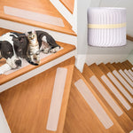 15 miếng băng chống trượt PEVA cao su không để lại vết, kích thước: 10 x 60cm, 10 x 81cm, 15 x 61cm, 15 x 76cm, 15 x 81cm