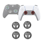 2 bộ nắp bảo vệ cần gạt ToyiLuya trái và phải bằng silicone chống trượt cho tay cầm PS4/PS5