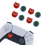 2 bộ nắp bảo vệ cần gạt ToyiLuya trái và phải bằng silicone chống trượt cho tay cầm PS4/PS5