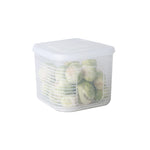 Hộp bảo quản hành tỏi đã băm có nắp A2958 cho tủ lạnh, nhỏ, bộ 6 chiếc