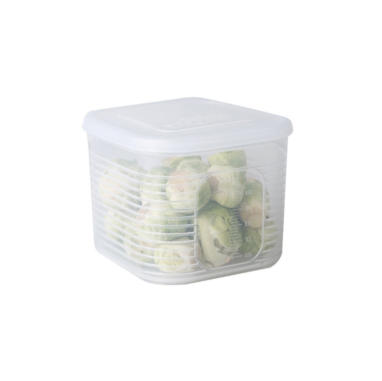 Hộp bảo quản hành tỏi đã băm có nắp A2958 cho tủ lạnh, nhỏ, bộ 6 chiếc