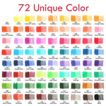 Bộ bút chì màu dầu Yover 95 cái / bộ, bộ bút chì phác thảo nghệ thuật, 95 cái / bộ