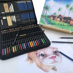 Bộ bút chì màu dầu Yover 95 cái / bộ, bộ bút chì phác thảo nghệ thuật, 95 cái / bộ