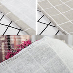 Túi đựng đồ sundries bằng vải lanh cotton có dây rút, bộ nhỏ + vừa + lớn