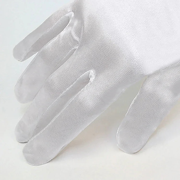1 đôi găng tay cô dâu satin dài vintage chống nắng du lịch, găng tay cưới