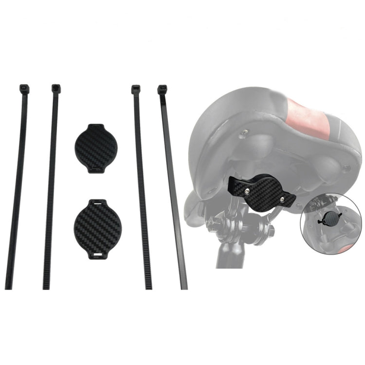 Giá đỡ định vị chống trộm chống mất cho xe đạp MTB Road cho AirTag thế hệ 2 / AirTag thế hệ 1, kiểu: Dây buộc, Dây buộc, Vít