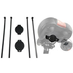 Giá đỡ định vị chống trộm chống mất cho xe đạp MTB Road cho AirTag thế hệ 2 / AirTag thế hệ 1, kiểu: Dây buộc, Dây buộc, Vít