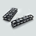 Giá đỡ ly rượu thủy tinh acrylic lỗ tròn, 6 ngăn, 12 ngăn
