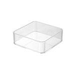 2 cái đĩa ăn vặt hình học, Bộ tứ nhỏ (Trắng), Bộ tứ nhỏ (Trong suốt), Bộ tứ lớn (Trắng), Bộ tứ lớn (Trong suốt), Lục giác (Trong suốt), Tứ giác (Trong suốt), Chữ nhật (Trong suốt)