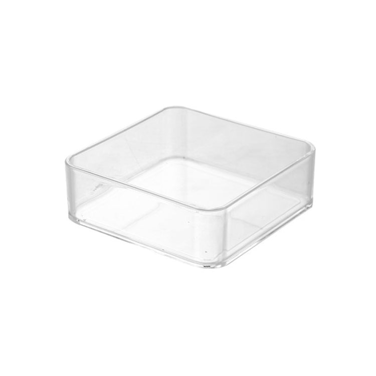 2 cái đĩa ăn vặt hình học, Bộ tứ nhỏ (Trắng), Bộ tứ nhỏ (Trong suốt), Bộ tứ lớn (Trắng), Bộ tứ lớn (Trong suốt), Lục giác (Trong suốt), Tứ giác (Trong suốt), Chữ nhật (Trong suốt)