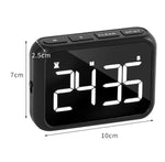 Đồng hồ báo thức hẹn giờ điện tử LCD màn hình lớn sạc lại, Hẹn giờ nướng bánh