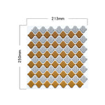 Decal tường epoxy pha lê 3D chống nước cho nhà, mã YJC0041Y, YJC0056Y, YJC0079, YJC0080