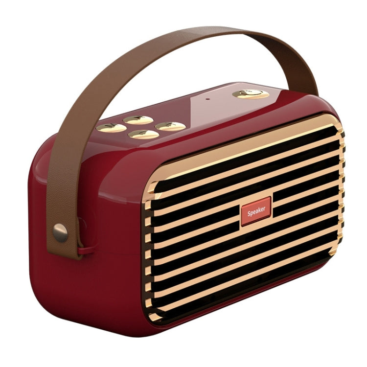 Loa Bluetooth Di Động Ngoài Trời X7 Loa Đôi Retro, Trắng, Xanh Dương, Đen, Đỏ, Xanh Lá