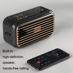 Loa Bluetooth Di Động Ngoài Trời X7 Loa Đôi Retro, Trắng, Xanh Dương, Đen, Đỏ, Xanh Lá