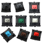 10 Cái Công Tắc Cherry MX Trục Bàn Phím Tuyến Tính Im Lặng, Trục Đen, Trục Đỏ, Trục Trà, Trục Xanh Dương, Trục Trắng, Trục Xanh Lá, Trục Bạc, Trục Đỏ Im Lặng, Trục Đen Im Lặng