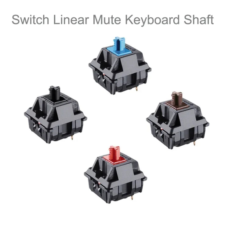 10 Cái Công Tắc Cherry MX Trục Bàn Phím Tuyến Tính Im Lặng, Trục Đen, Trục Đỏ, Trục Trà, Trục Xanh Dương, Trục Trắng, Trục Xanh Lá, Trục Bạc, Trục Đỏ Im Lặng, Trục Đen Im Lặng