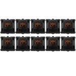 10 Cái Công Tắc Cherry MX Trục Bàn Phím Tuyến Tính Im Lặng, Trục Đen, Trục Đỏ, Trục Trà, Trục Xanh Dương, Trục Trắng, Trục Xanh Lá, Trục Bạc, Trục Đỏ Im Lặng, Trục Đen Im Lặng