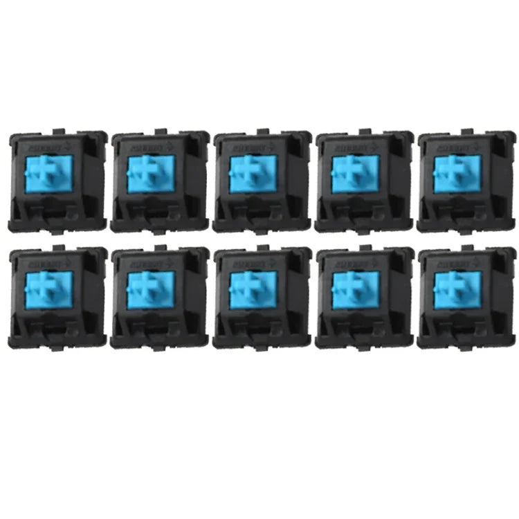 10 Cái Công Tắc Cherry MX Trục Bàn Phím Tuyến Tính Im Lặng, Trục Đen, Trục Đỏ, Trục Trà, Trục Xanh Dương, Trục Trắng, Trục Xanh Lá, Trục Bạc, Trục Đỏ Im Lặng, Trục Đen Im Lặng