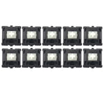 10 Cái Công Tắc Cherry MX Trục Bàn Phím Tuyến Tính Im Lặng, Trục Đen, Trục Đỏ, Trục Trà, Trục Xanh Dương, Trục Trắng, Trục Xanh Lá, Trục Bạc, Trục Đỏ Im Lặng, Trục Đen Im Lặng