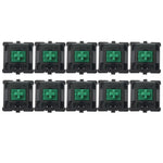 10 Cái Công Tắc Cherry MX Trục Bàn Phím Tuyến Tính Im Lặng, Trục Đen, Trục Đỏ, Trục Trà, Trục Xanh Dương, Trục Trắng, Trục Xanh Lá, Trục Bạc, Trục Đỏ Im Lặng, Trục Đen Im Lặng
