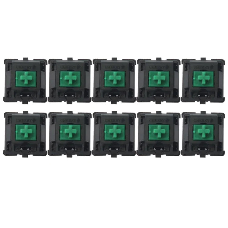 10 Cái Công Tắc Cherry MX Trục Bàn Phím Tuyến Tính Im Lặng, Trục Đen, Trục Đỏ, Trục Trà, Trục Xanh Dương, Trục Trắng, Trục Xanh Lá, Trục Bạc, Trục Đỏ Im Lặng, Trục Đen Im Lặng
