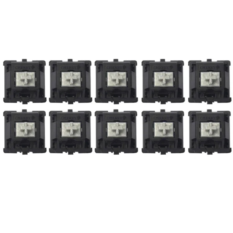 10 Cái Công Tắc Cherry MX Trục Bàn Phím Tuyến Tính Im Lặng, Trục Đen, Trục Đỏ, Trục Trà, Trục Xanh Dương, Trục Trắng, Trục Xanh Lá, Trục Bạc, Trục Đỏ Im Lặng, Trục Đen Im Lặng