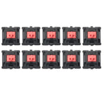 10 Cái Công Tắc Cherry MX Trục Bàn Phím Tuyến Tính Im Lặng, Trục Đen, Trục Đỏ, Trục Trà, Trục Xanh Dương, Trục Trắng, Trục Xanh Lá, Trục Bạc, Trục Đỏ Im Lặng, Trục Đen Im Lặng