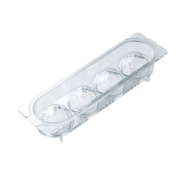Khuôn đá viên tròn trong suốt cấp thực phẩm gia dụng, Kích thước: Lớn, Nhỏ, Trung bình, Lớn