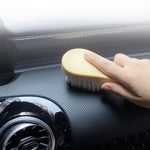 Car Interior Cleaning Brush Soft Hair Chair Brush, White Soft Hair