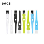 50 cái bàn chải vệ sinh khe nhỏ, bàn chải nghiền tỏi, bàn chải máy pha cà phê, 50 cái