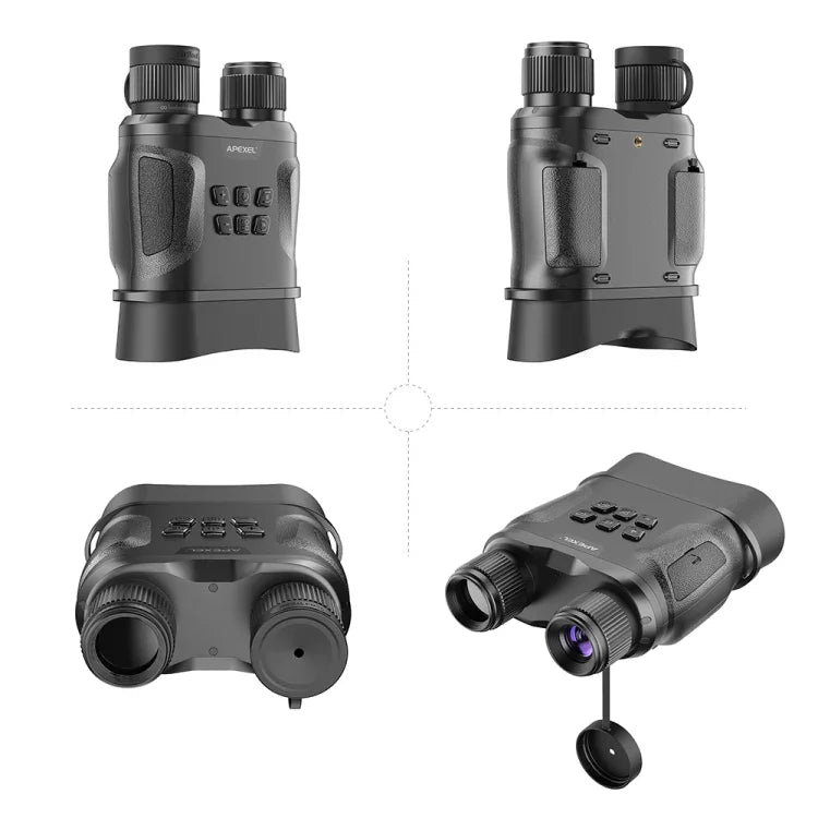 Ống nhòm nhìn ban đêm APEXEL với ghi hình video kính thiên văn hồng ngoại HD cho săn bắn, APL-NV008