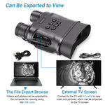 Ống nhòm nhìn ban đêm APEXEL với ghi hình video kính thiên văn hồng ngoại HD cho săn bắn, APL-NV008
