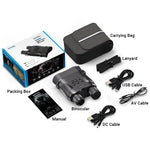 Ống nhòm nhìn ban đêm APEXEL với ghi hình video kính thiên văn hồng ngoại HD cho săn bắn, APL-NV008