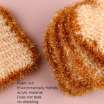 Khăn lau đĩa bánh mì acrylic polyester, 6 cái / túi