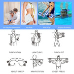 1 đôi tạ nổi nước bằng bọt EVA cho hồ bơi, tạ tập thể dục điều chỉnh được