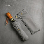 Ô gập tự động lớn hai lớp chống gió 10 xương PARACHASE, màu xám, đen, xanh hải quân, kaki