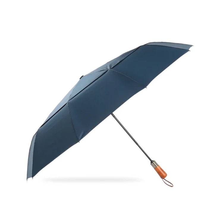 Ô gập tự động lớn hai lớp chống gió 10 xương PARACHASE, màu xám, đen, xanh hải quân, kaki