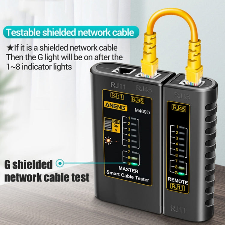 ANENG 2 cái Đầu cáp mạng đa chức năng, đầu kết nối tinh thể một mặt, giao màu ngẫu nhiên
