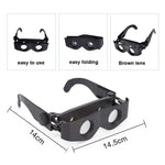 Ống nhòm câu cá HD kính phóng đại ngoài trời, kính thiên văn 3X đơn, kính thiên văn 3X + hộp đựng kính