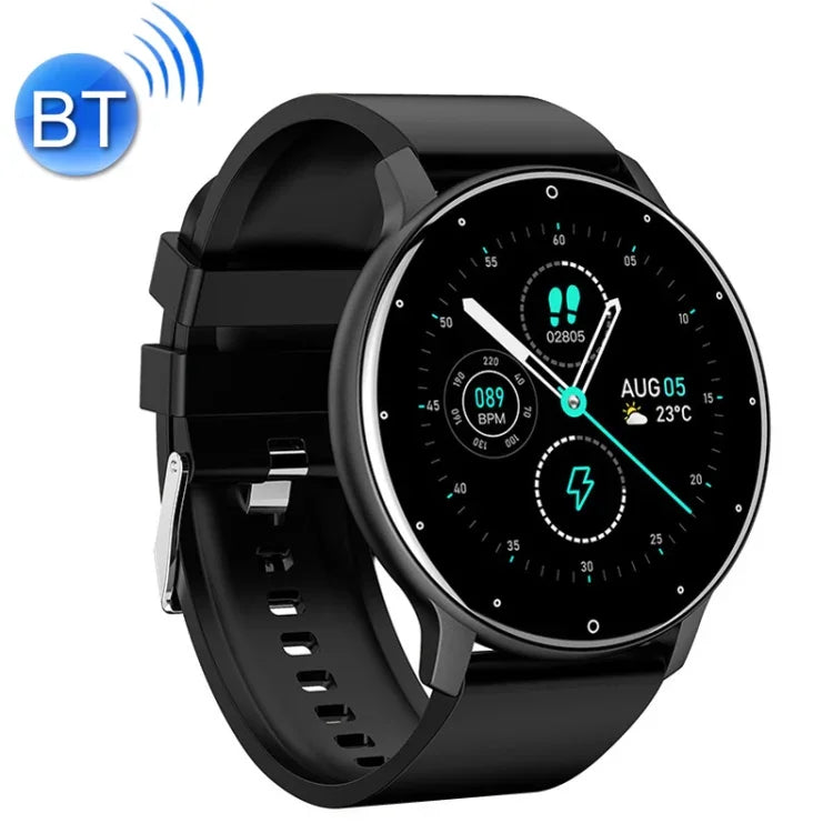 Đồng hồ thông minh ZL02 theo dõi nhịp tim, huyết áp, oxy, thể thao, đếm bước chân, Bluetooth không dây, màu xanh, đen, hồng, vàng