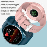 Đồng hồ thông minh ZL02 theo dõi nhịp tim, huyết áp, oxy, thể thao, đếm bước chân, Bluetooth không dây, màu xanh, đen, hồng, vàng