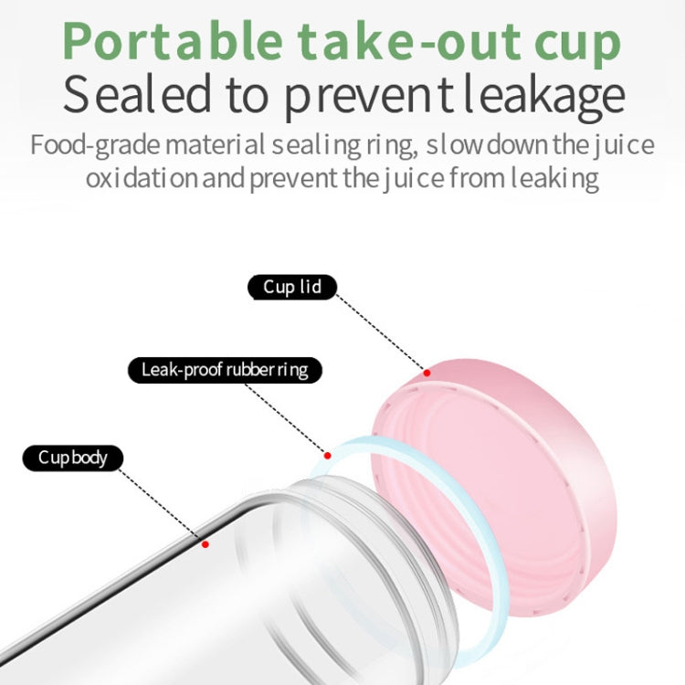 Máy ép trái cây gia đình cầm tay đa chức năng, 400ml