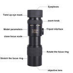 Kính thiên văn đơn 10-300x40 HD lăng kính BAK4, kiểu: tiêu chuẩn