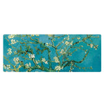 Am002 Miếng lót chuột cao su họa tiết tranh sơn dầu lớn, 300x800x4mm viền may, 400x900x1.5mm không viền may, 400x900x3mm viền may, 400x900x2mm viền may, 300x800x2mm viền may