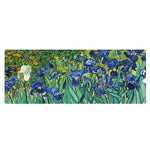 Am002 Miếng lót chuột cao su họa tiết tranh sơn dầu lớn, 300x800x4mm viền may, 400x900x1.5mm không viền may, 400x900x3mm viền may, 400x900x2mm viền may, 300x800x2mm viền may