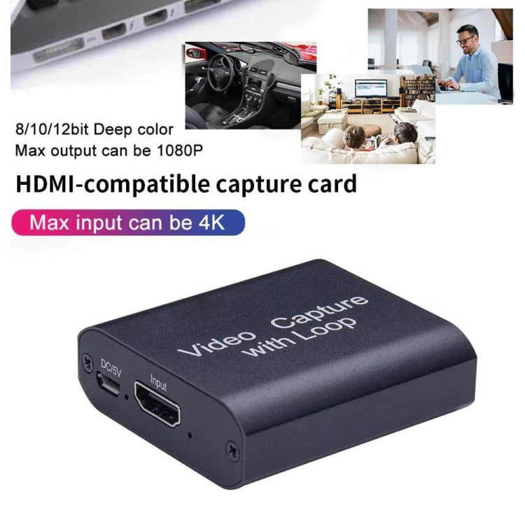 Card thu video USB sang HDMI HD, Hỗ trợ 4K X 2K