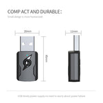 Bộ phát Bluetooth 5.0, bộ thu AUX, bộ chuyển đổi âm thanh máy tính USB đầu ra kép, M136