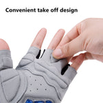 Găng tay xe đạp GIYO S-14 nửa ngón có đệm gel giảm sốc lòng bàn tay, S, M, L, XL, XXL