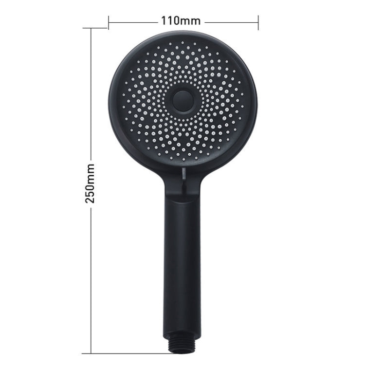 Đầu vòi sen cầm tay silicone siêu mạnh cho nhà, Kiểu dáng:, Trắng, Đen, Bạc, Trắng+Ống mềm+Chân nhôm không gian, Đen+Ống mềm+Chân nhôm không gian, Bạc+Ống mềm+Chân nhôm không gian