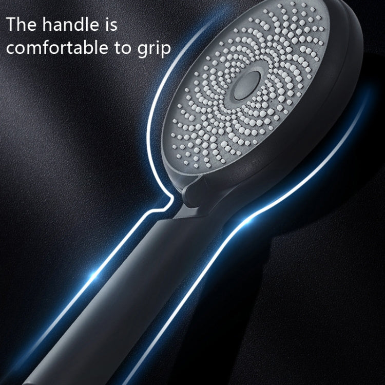 Đầu vòi sen cầm tay silicone siêu mạnh cho nhà, Kiểu dáng:, Trắng, Đen, Bạc, Trắng+Ống mềm+Chân nhôm không gian, Đen+Ống mềm+Chân nhôm không gian, Bạc+Ống mềm+Chân nhôm không gian
